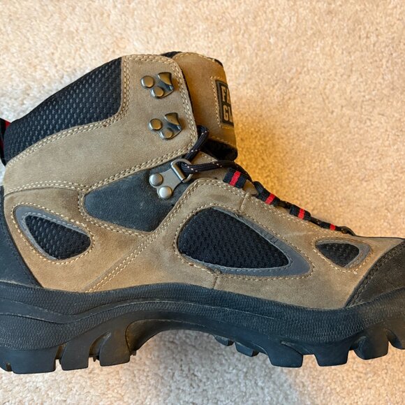 Faded Glory Men's Hiking Boots Size 11W Beige Suede 5112546 - Picture 6 of 10